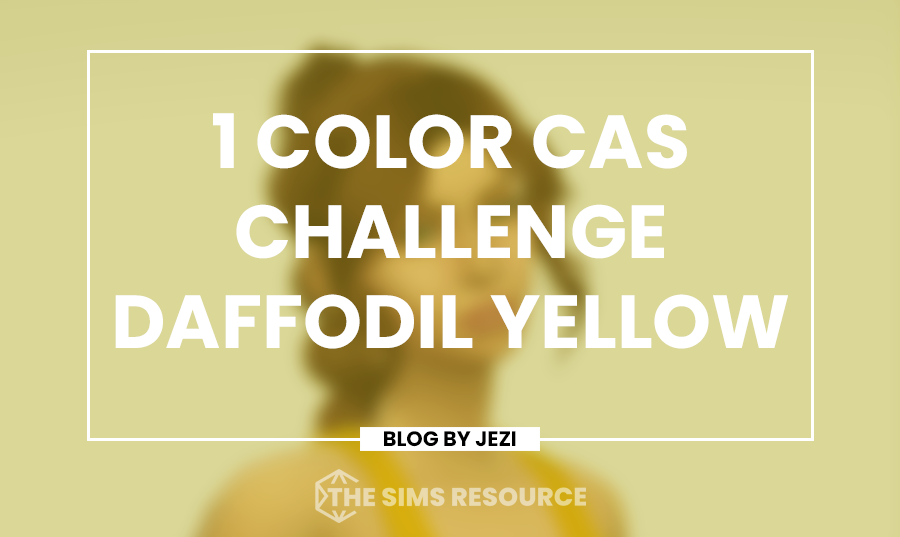 One Color CAS Challenge – Daffodil Yellow