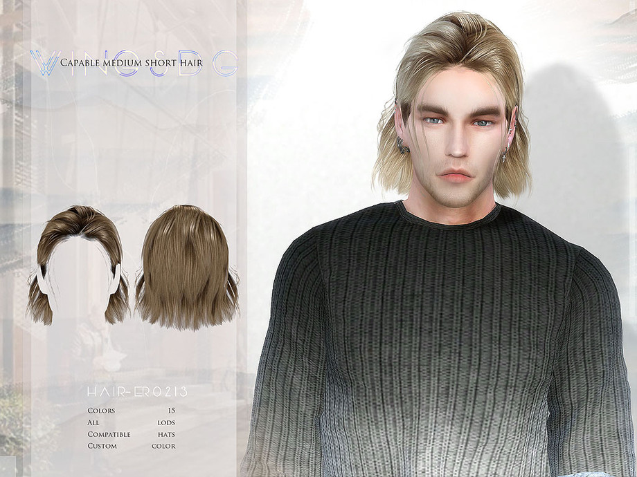 sims 4 cc hair male