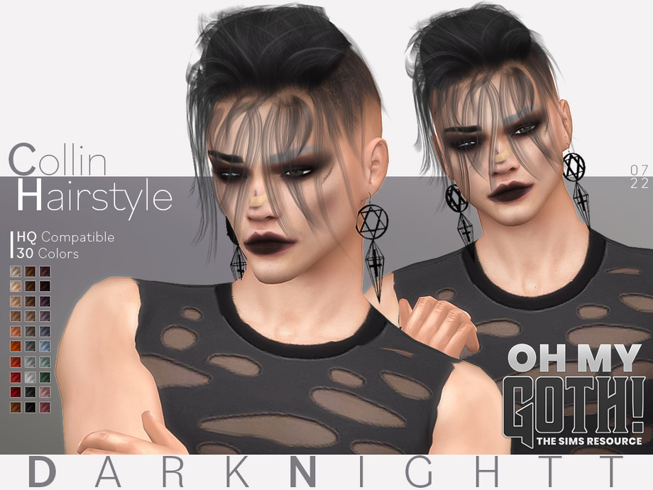 the sims 4 male goth