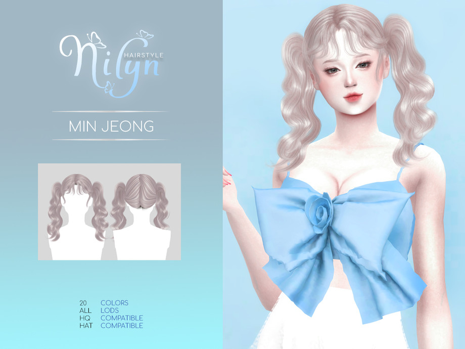 sims 4 south korean hair