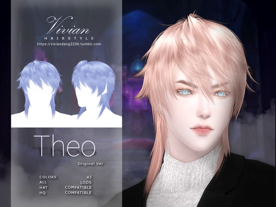 sims 4 anime hair cc