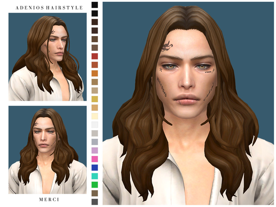maxis match man hair