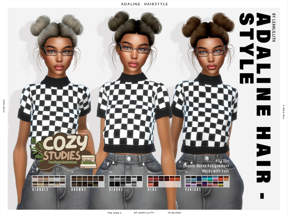 sims 4 space buns