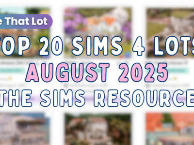 Top 20 Sims 4 Lots