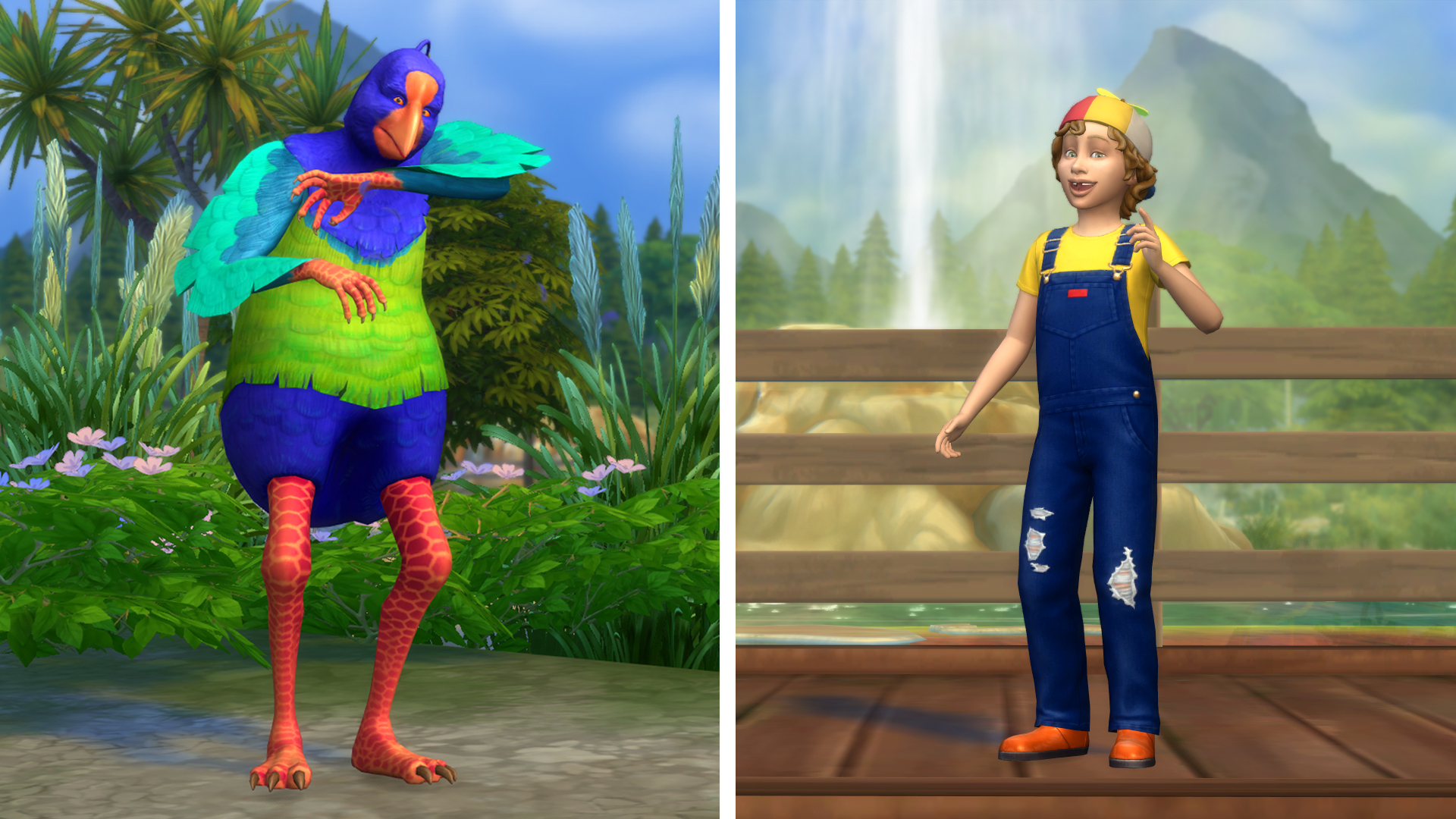 Meet the Sims of Gibbi Point in Adventure Awaits - The Sims