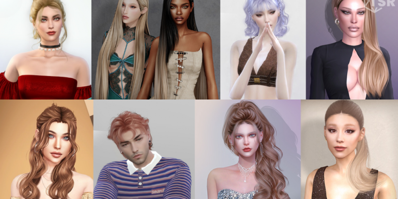 Top 20 Sims 4 Alpha Hair CC September 2025