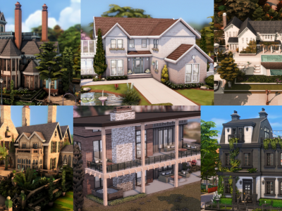 Top 20 September Lots Sims 4