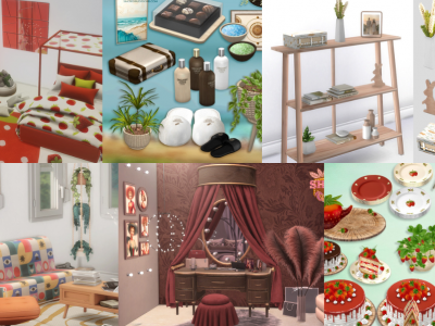 sims 4 CC furniture list september