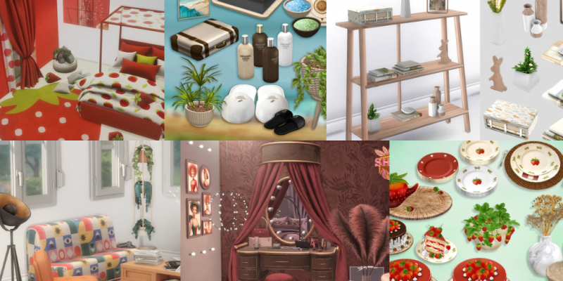 sims 4 CC furniture list september
