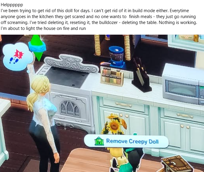 Sims 4 Haunted Doll