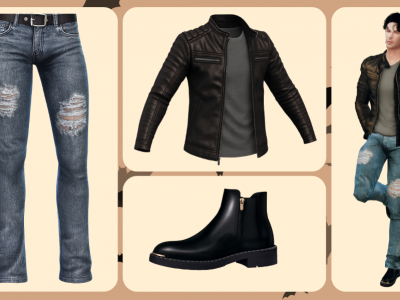Damon Salvatore Sims 4 CC Lookbook