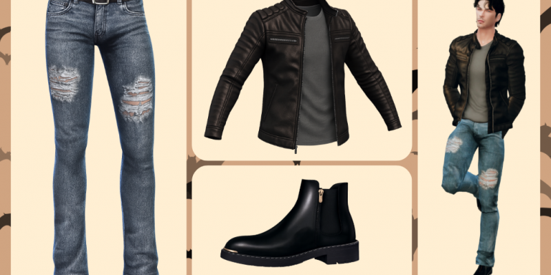 Damon Salvatore Sims 4 CC Lookbook