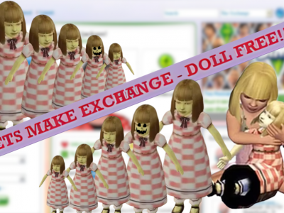 The Cursed Doll of The Sims 3