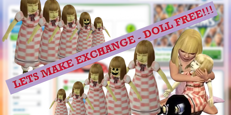 The Cursed Doll of The Sims 3