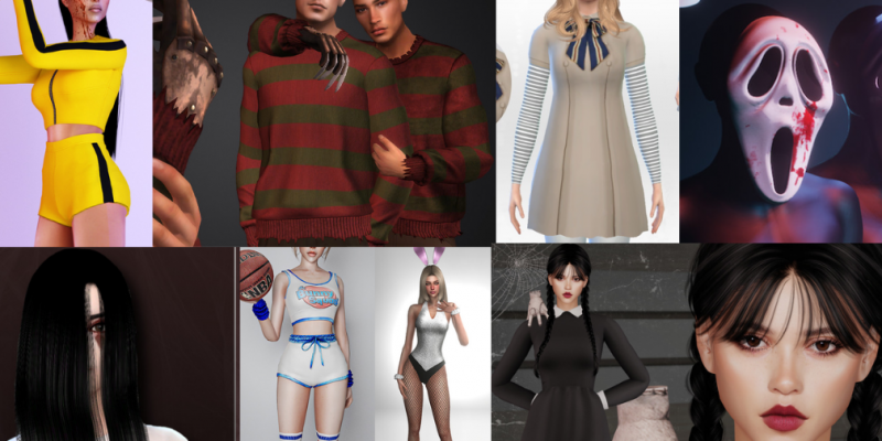 sims 4 Halloween CC