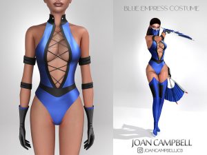 kitana mortal kombat inspired