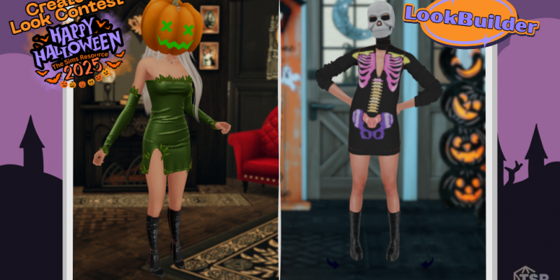 Sims Halloween Contest Giveaway