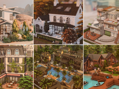 Sims 4 Best Lots without CC