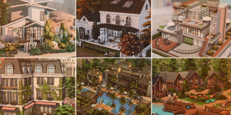 Sims 4 Best Lots without CC