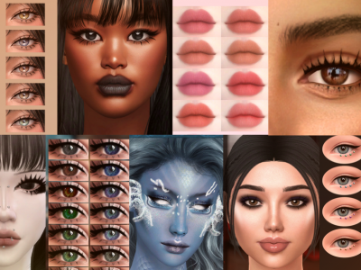 Sims 4 make up cc