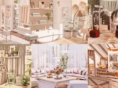 Sims 4 CC Rooms