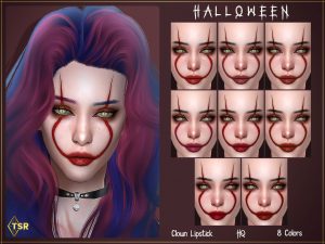 Pennywise sims makeup