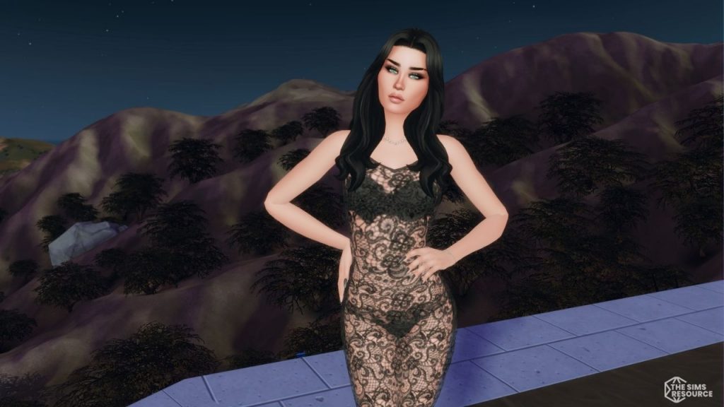 Sims Mob boss wife Asethetic