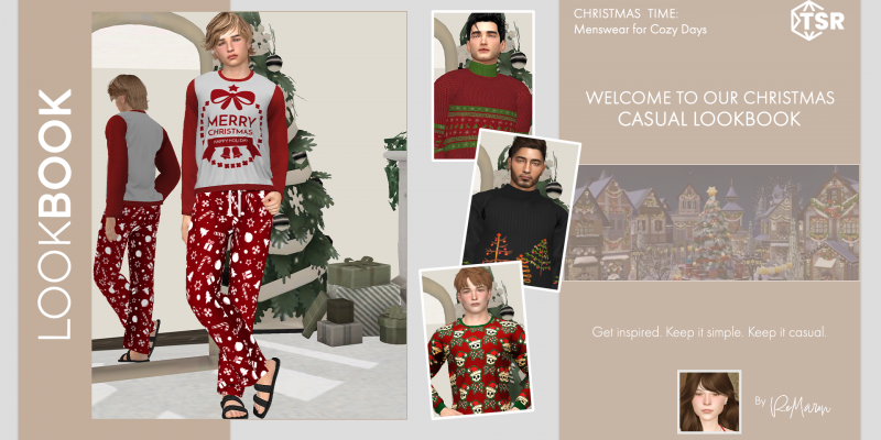 Lookbook Menswear Christmas time