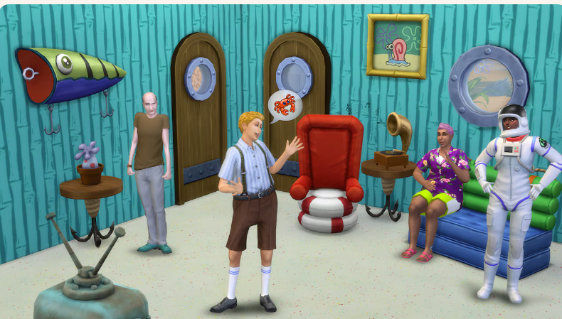 sims 4 Spongebob kit