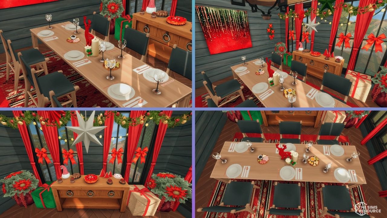 Sims 4 Holiday Dining Room