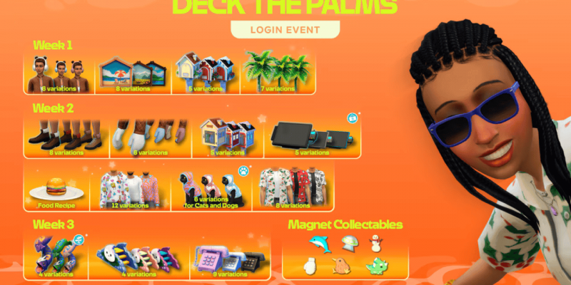 Sims 4 reward events