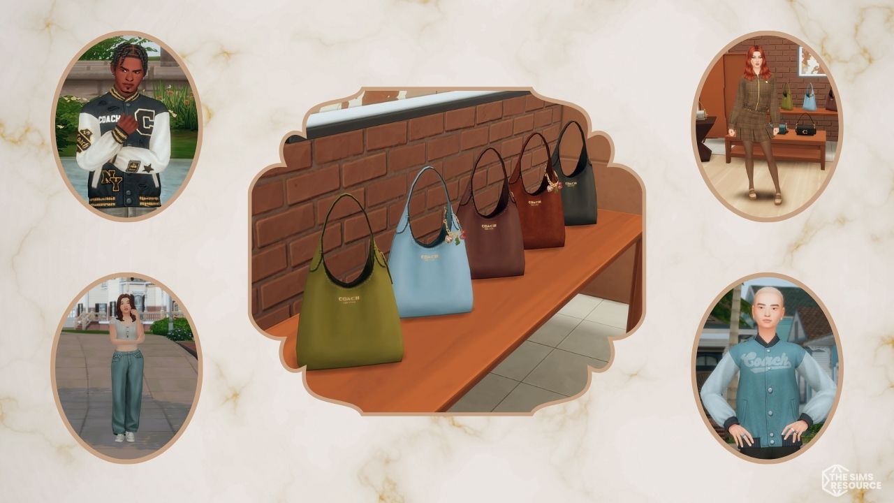 the Sims 4 Coach Collection