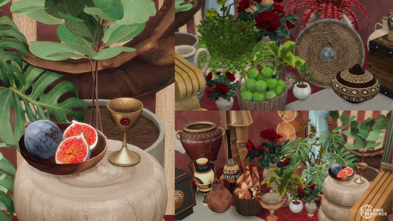 Sims 4 throne room cc