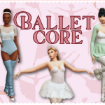 Balletcore Sims 4 CC
