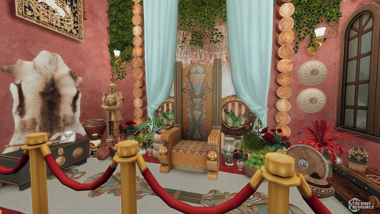 Sims 4 throne room cc