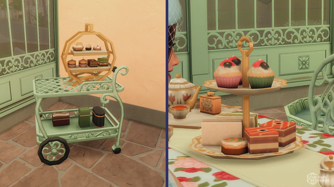 Sims 4 Tea Solarium Kit