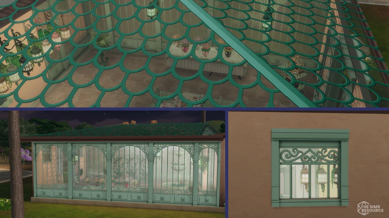 Sims 4 Tea Solarium Kit