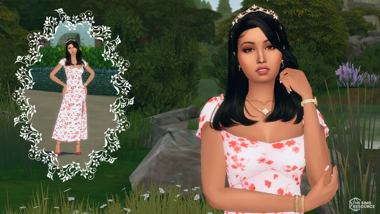 Sims 4 Modern Royal Look