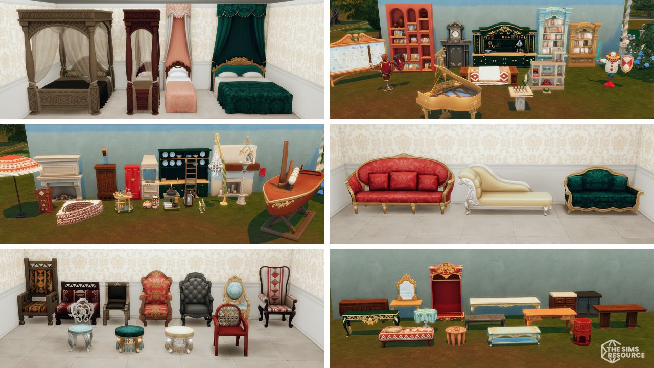 Royalty and Legacy Expansion Pack furniture