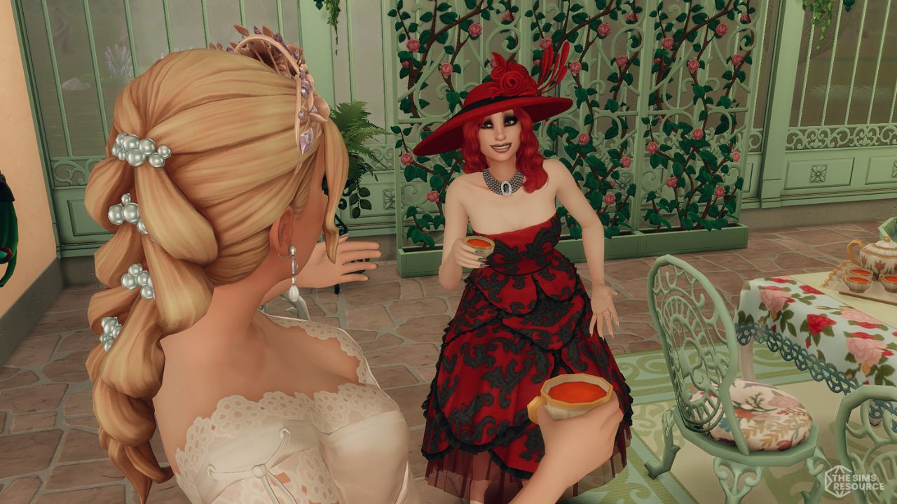 Sims 4 Tea Solarium Kit