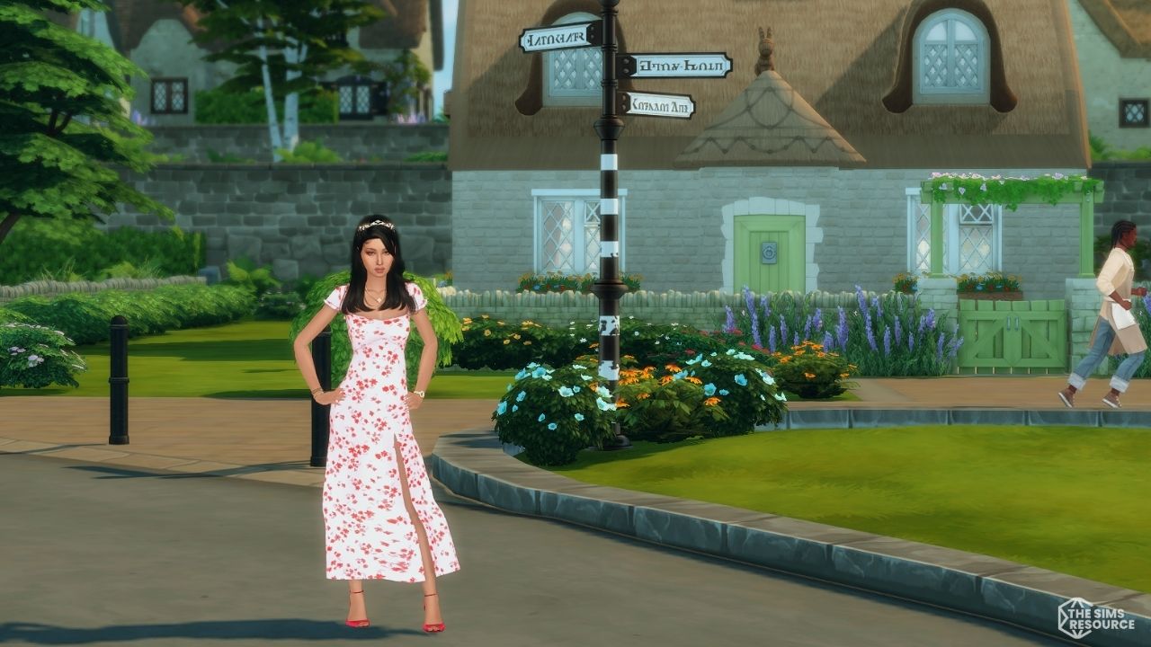 Sims 4 Modern Royal Look