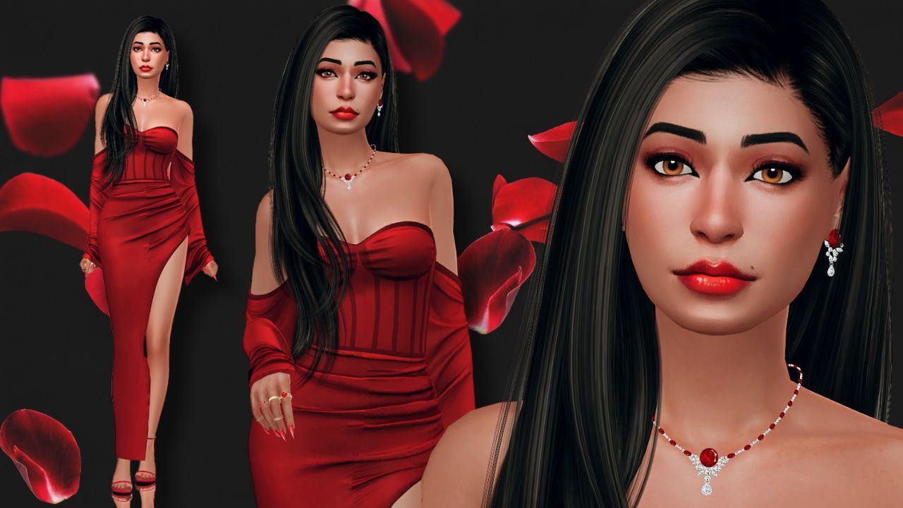 Bella Goth Sims 4 CC Makeover