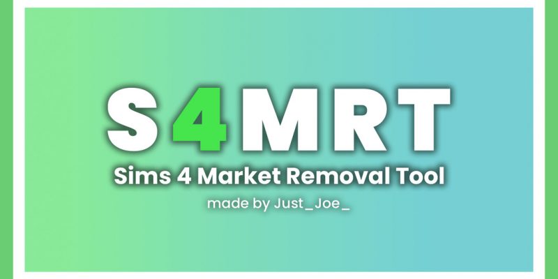 Sims 4 Market removal tool