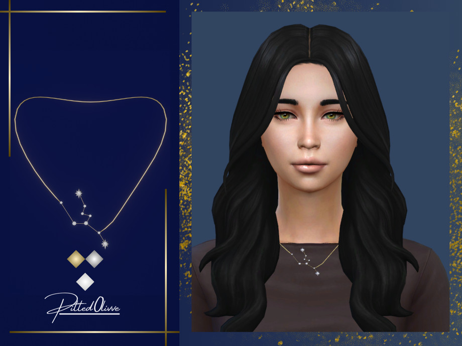 Sims 4 CC Taurus Necklace