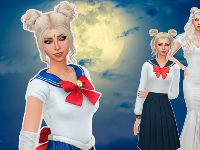 Sailor Moon Inspired- Sims 4 CC