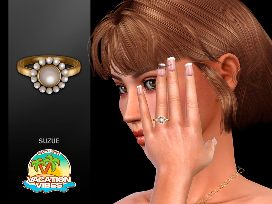 Sims 4 Pearl Ring