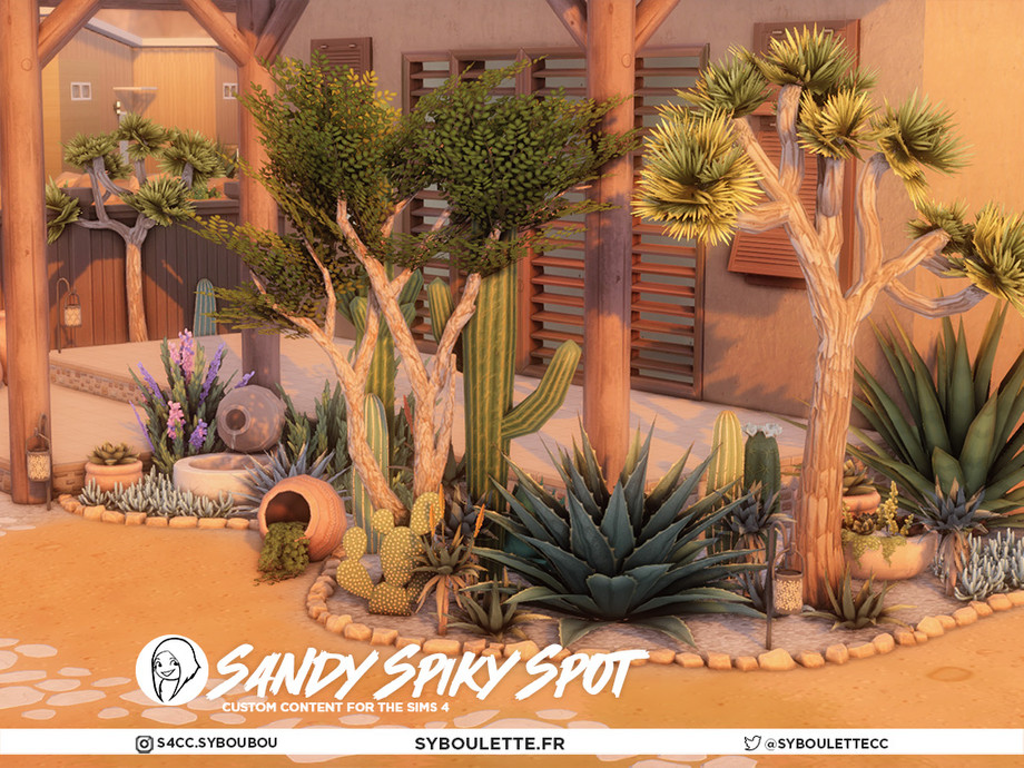 Sims 4 plants CC