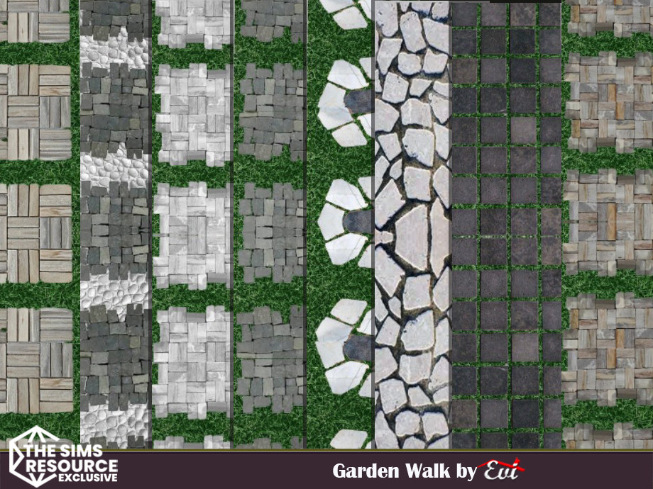 Sims 4 Spring Garden & Landscaping CC