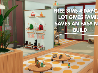 Free Sims 4 Daycare Lot by Maxis