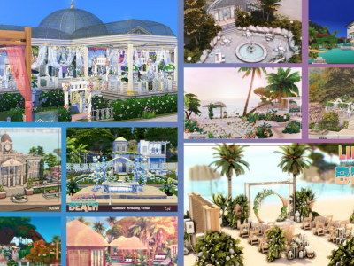 Summer Sims 4 Wedding Venues